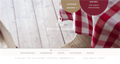 Desktop Screenshot of pfefferlechner.it